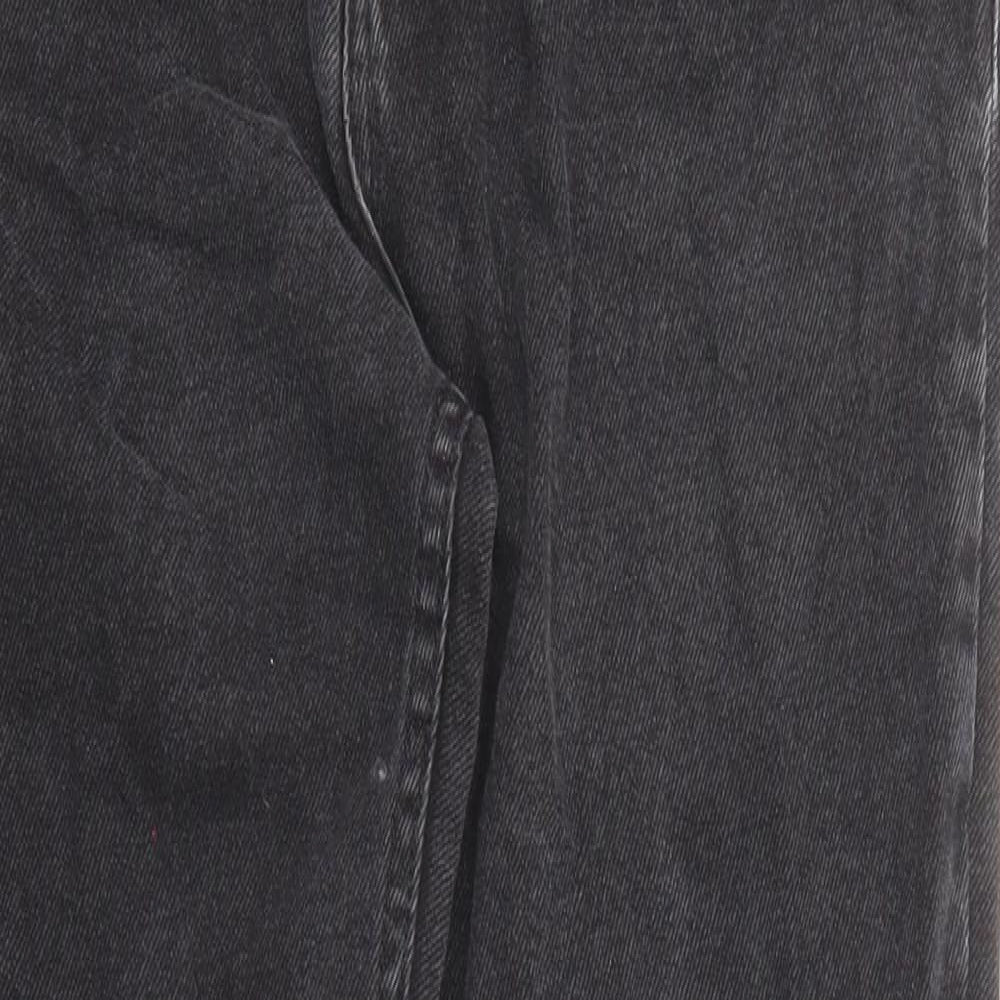 BDG Mens Black Cotton Straight Jeans Size 32 in L34 in Regular Zip