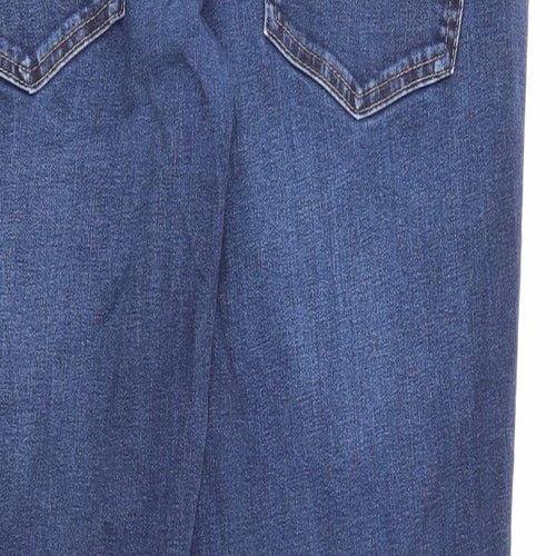 NEXT Mens Blue Cotton Skinny Jeans Size 36 in L29 in Regular Zip
