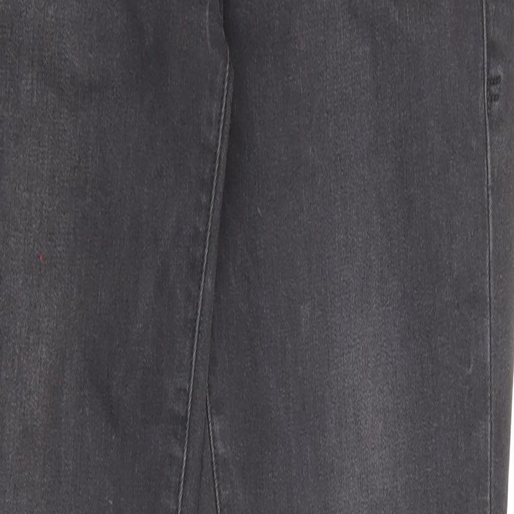 FRAME Womens Grey Cotton Skinny Jeans Size 28 in L29 in Regular Zip