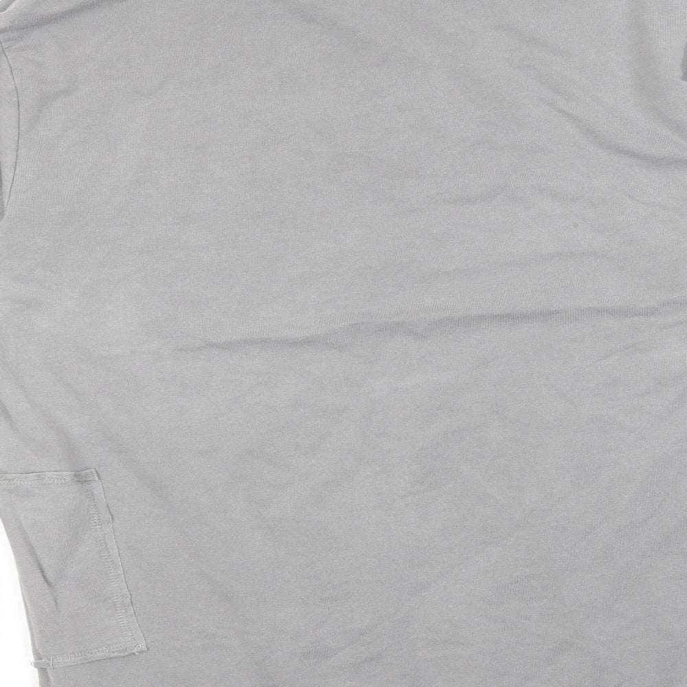 ONLY & SONS Mens Grey Cotton T-Shirt Size XL Crew Neck