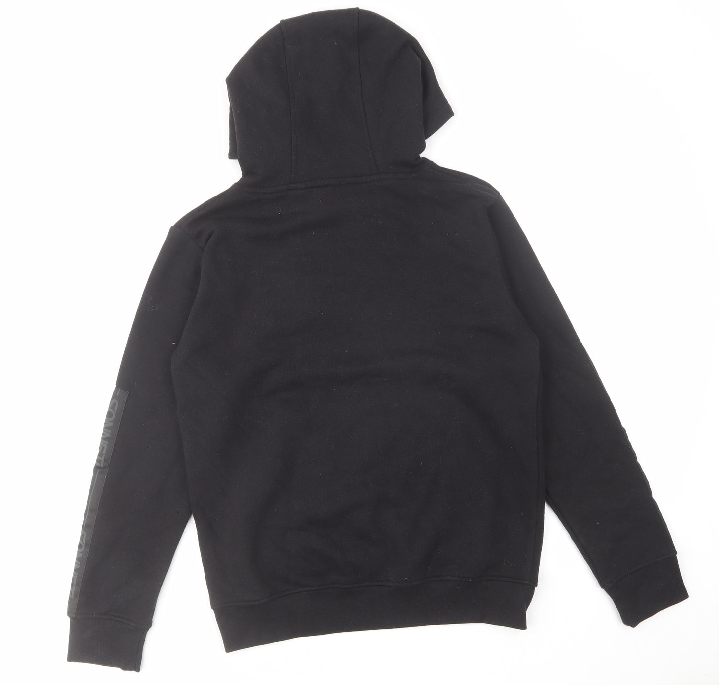 Sonneti Boys Black Cotton Pullover Hoodie Size 12-13 Years Pullover