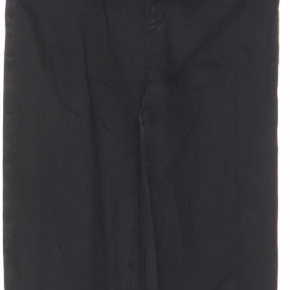 Denim & Co. Womens Black Cotton Jegging Jeans Size 10 L26 in Regular
