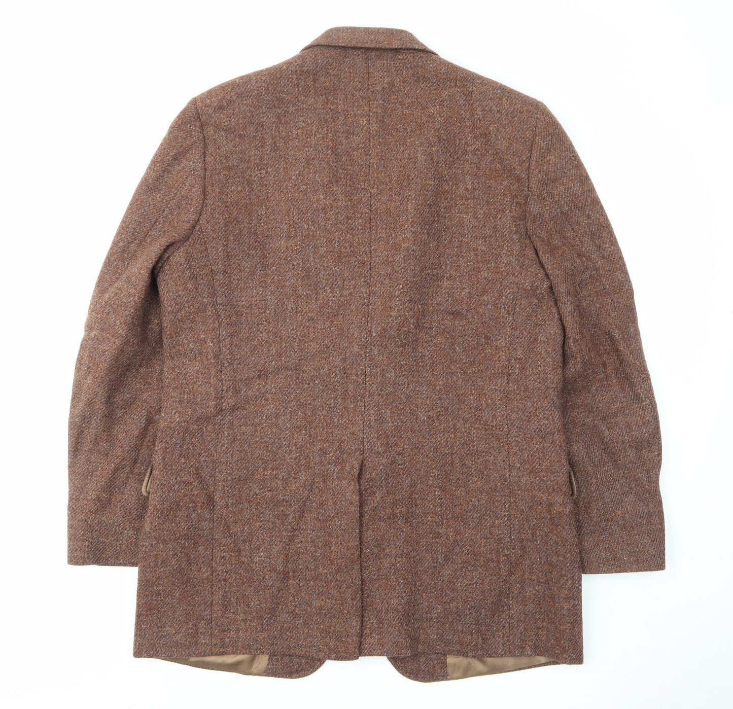Anderson Little Mens Brown Wool Jacket Blazer Size 44 Regular