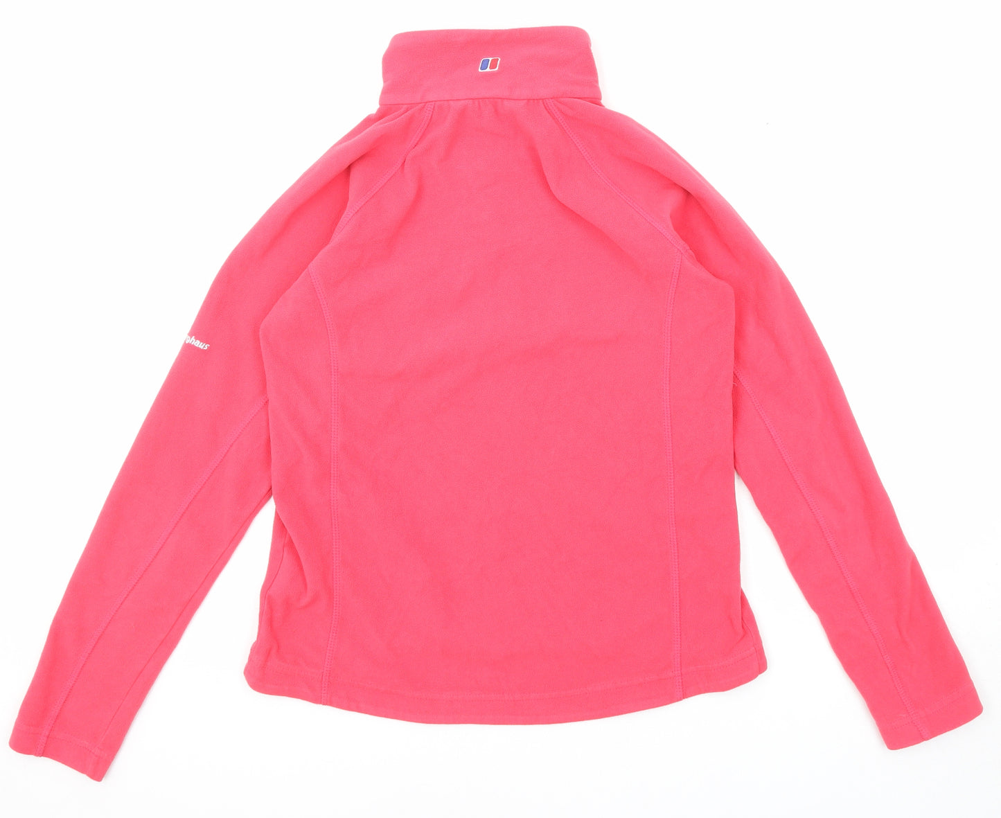 Berghaus Womens Pink Polyester Pullover Sweatshirt Size S Zip