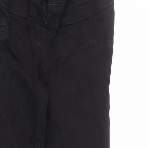 NEXT Womens Black Cotton Jegging Jeans Size 10 L27 in Regular