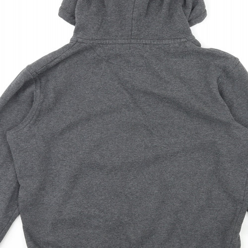 Dunnes Stores Mens Grey Cotton Full Zip Sweatshirt Size M