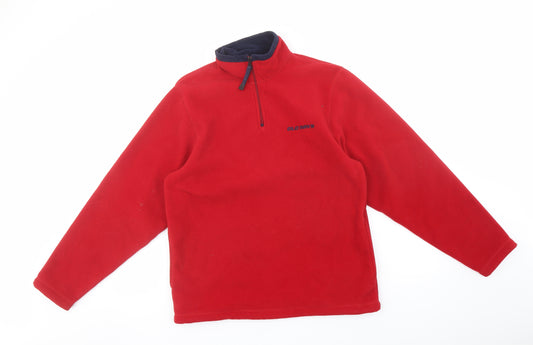 Old Navy Mens Red Polyester Pullover Sweatshirt Size S