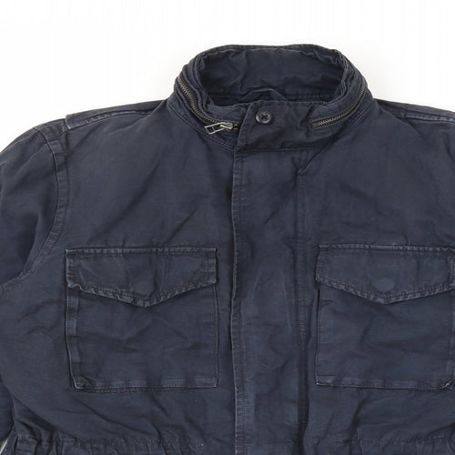 Gap Mens Blue Jacket Size S Zip
