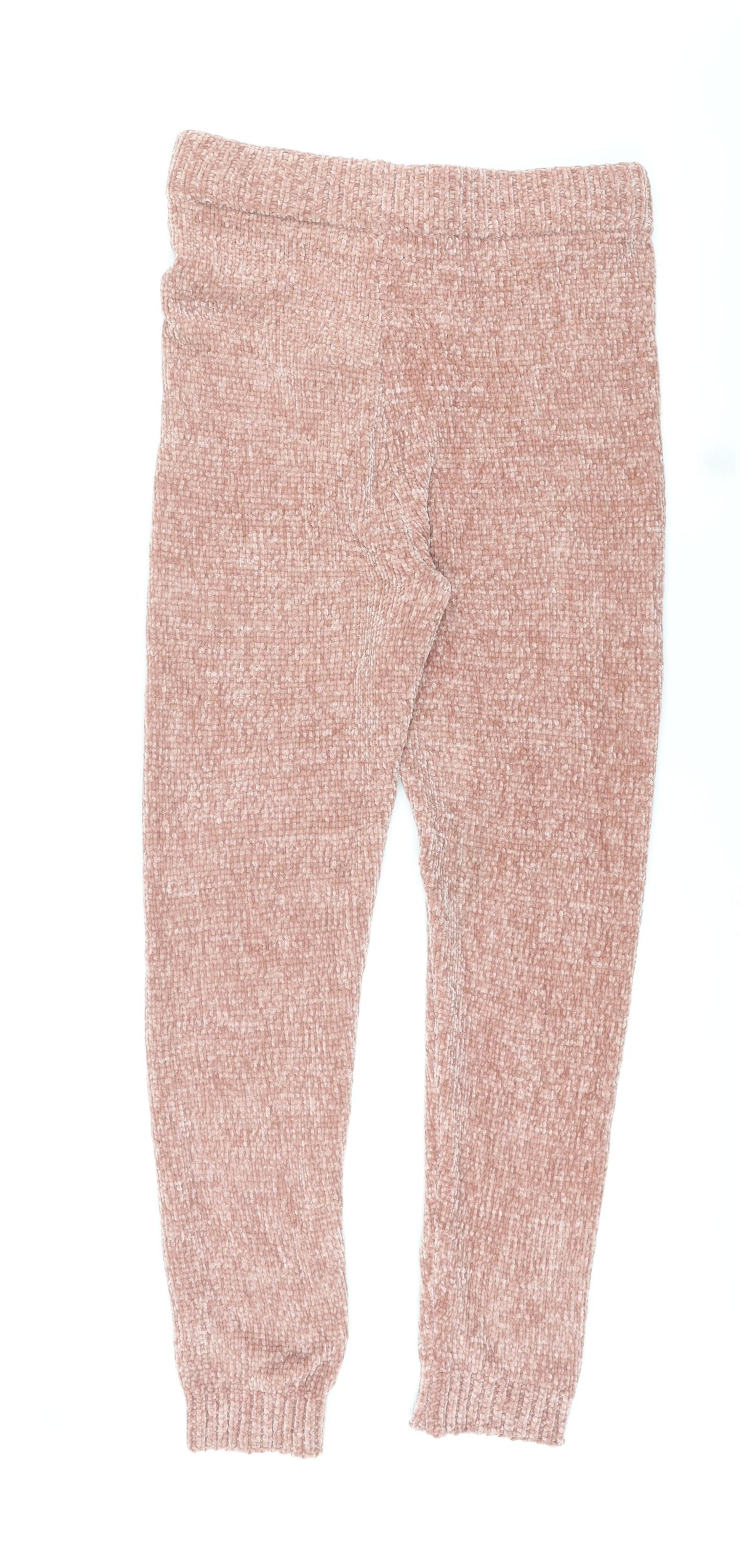 Missguided Womens Pink Polyester Jogger Trousers Size 10 L29 in Regular