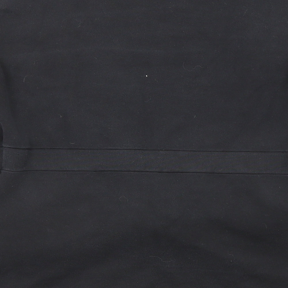 Hobbs Womens Black Round Neck Silk Cardigan Jumper Size 8 - Belted