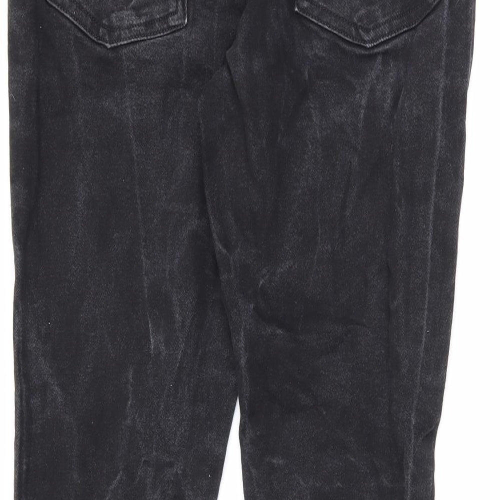 H&M Mens Black Cotton Skinny Jeans Size 32 in L30 in Regular Zip