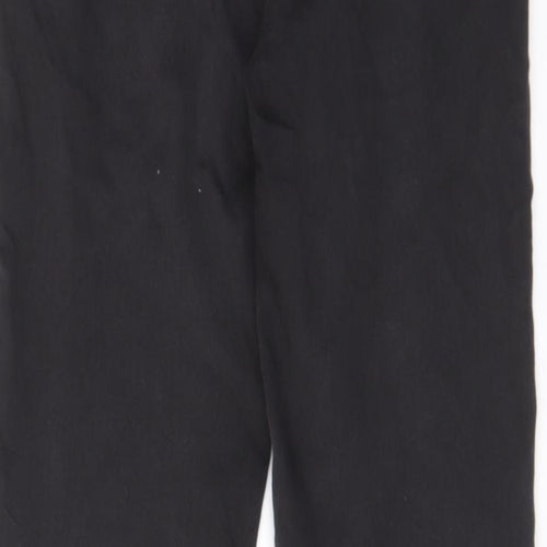 Peacocks Womens Black Cotton Skinny Jeans Size 10 L26 in Regular Zip - Pockets, Belt Loops