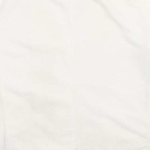 Lands' End Womens White Jacket Coat Size 14 Button - Size 14-16