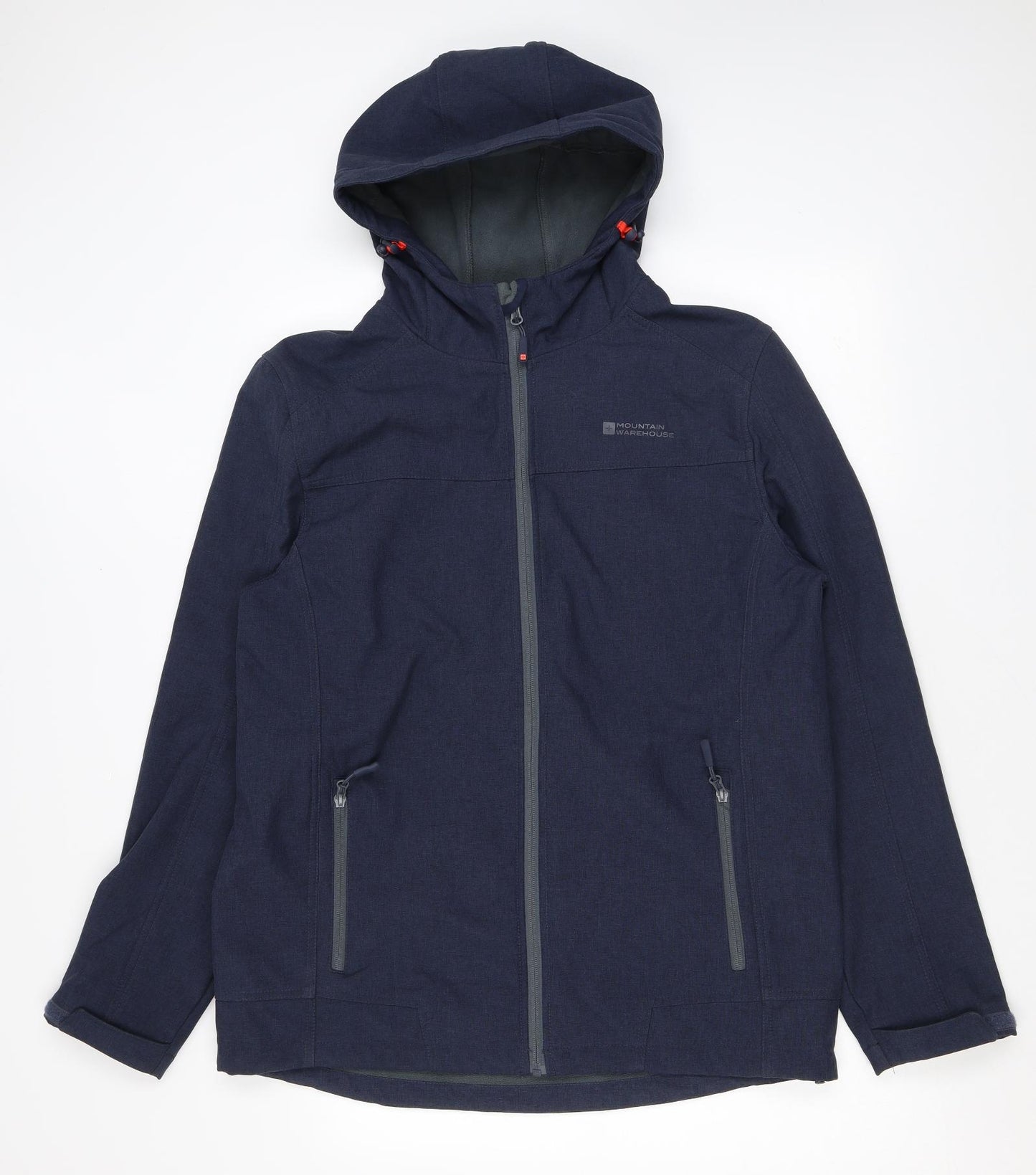 Mountain Warehouse Mens Blue Anorak Coat Size L Zip