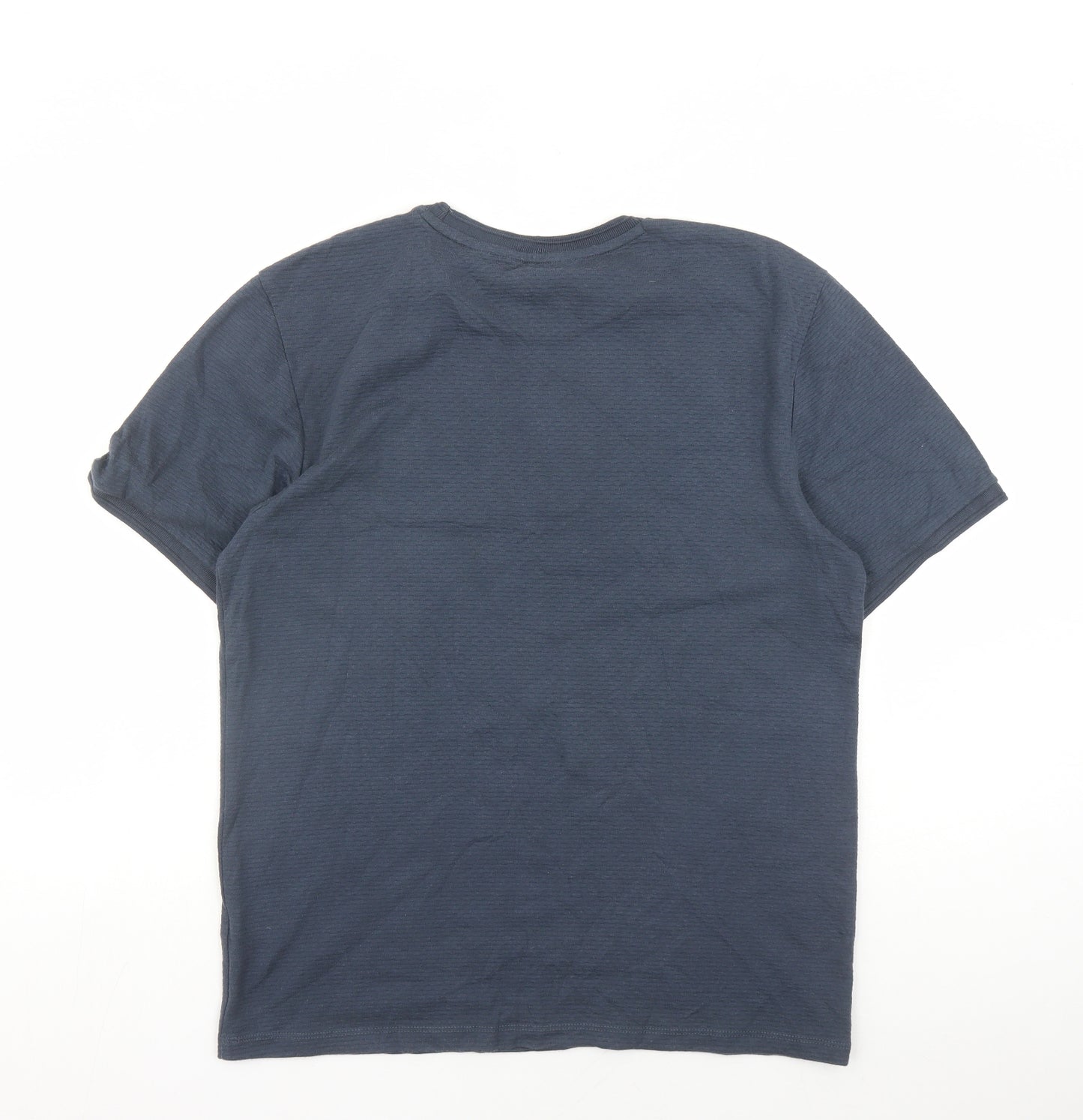 NEXT Mens Blue Cotton T-Shirt Size M Round Neck