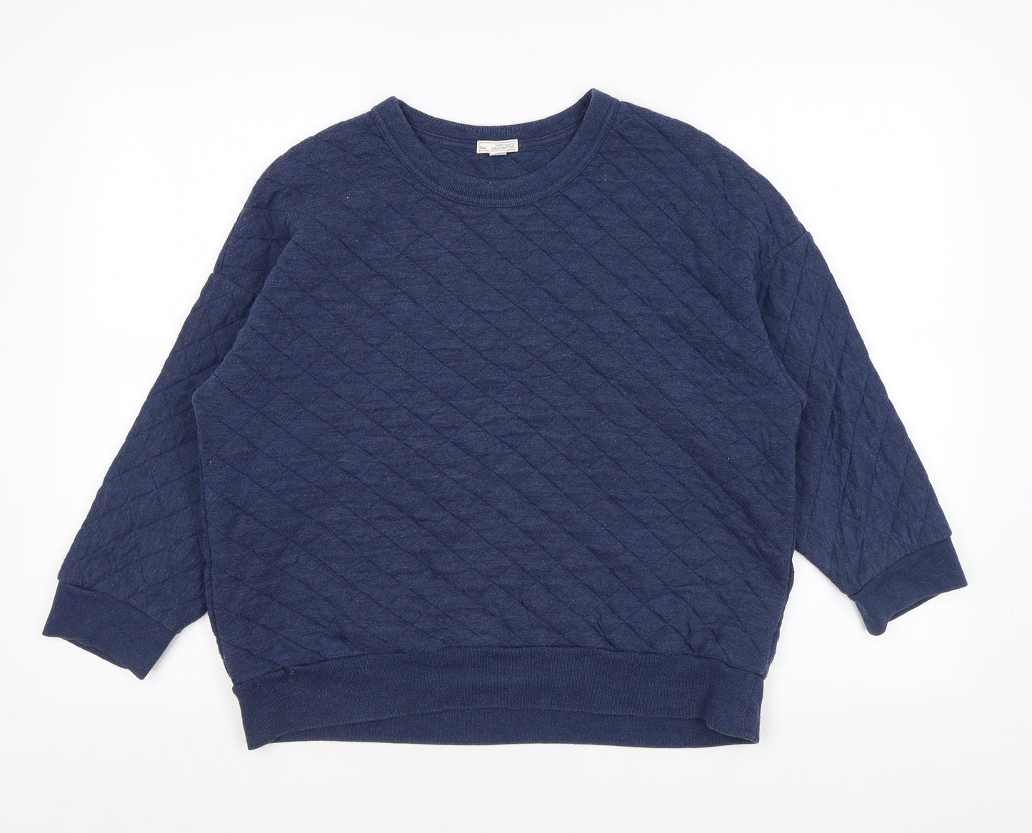 Gap Mens Blue Polyester Pullover Sweatshirt Size M