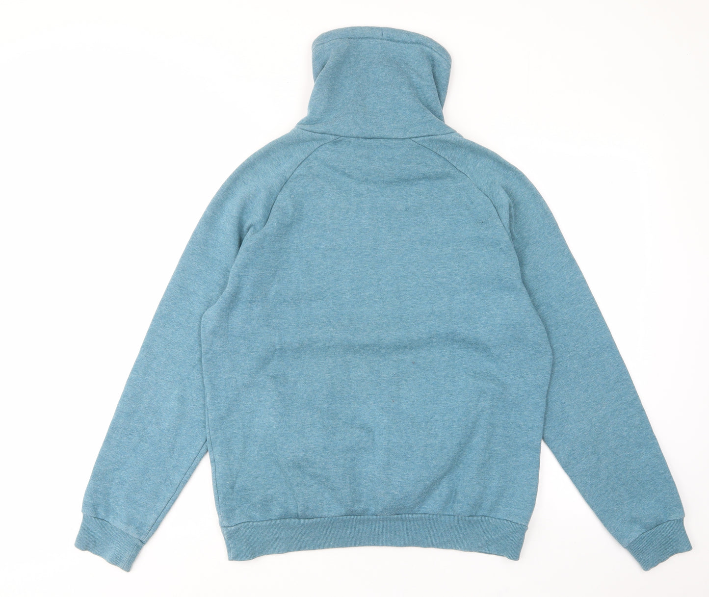 H&M Mens Blue Cotton Pullover Sweatshirt Size M - Pockets