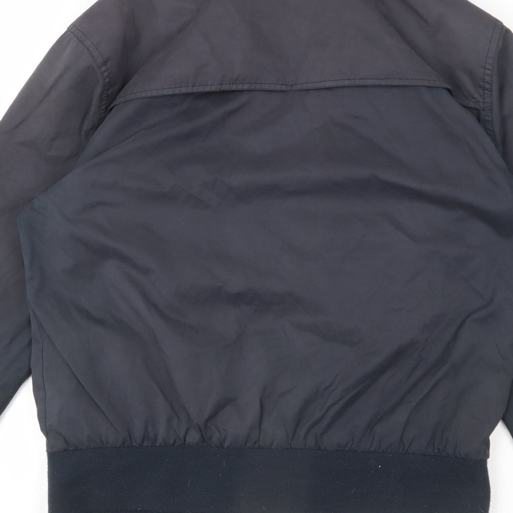 Superdry Mens Grey Bomber Jacket Jacket Size L Zip