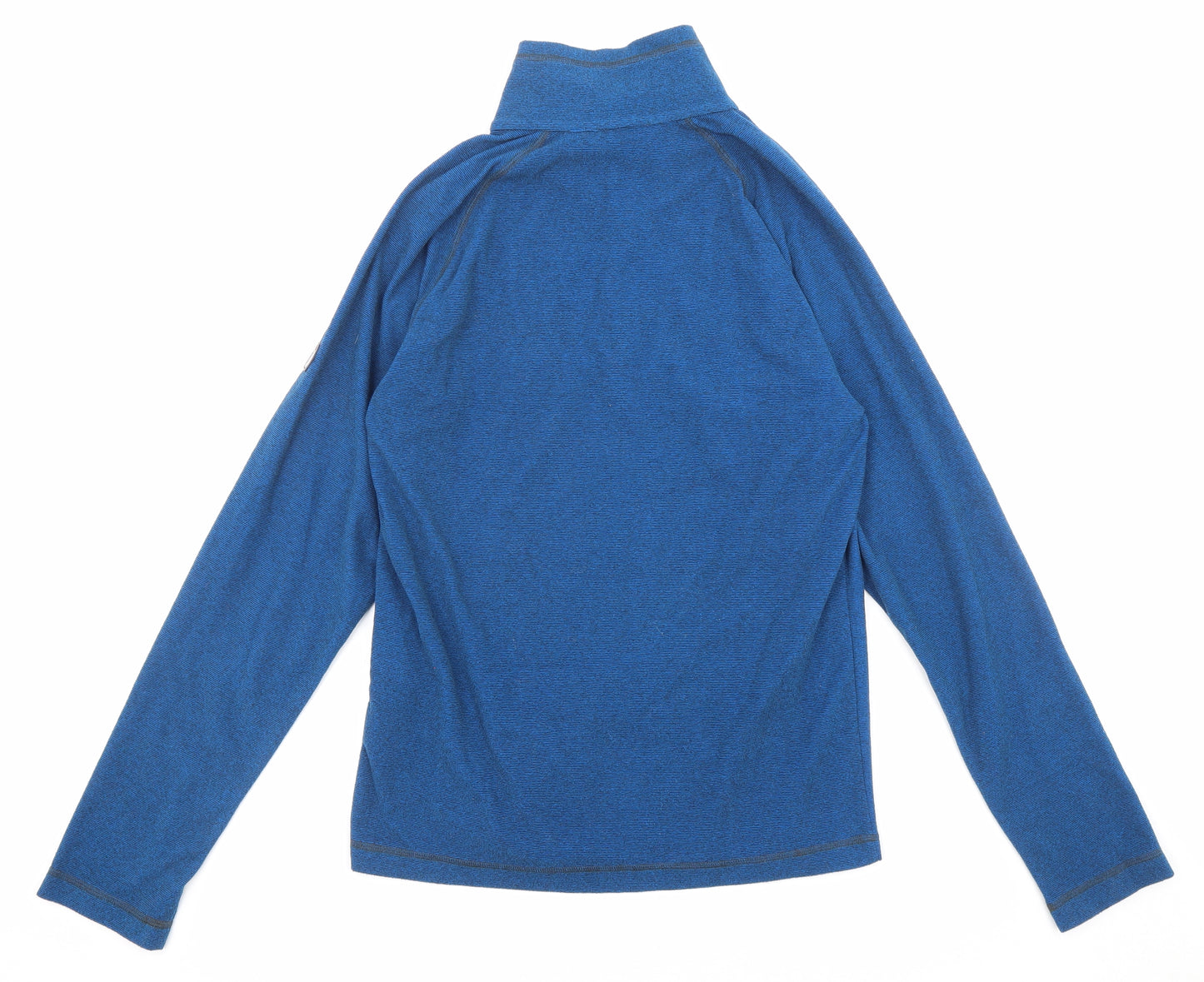 Regatta Mens Blue Polyester Pullover Hoodie Size S - Zip