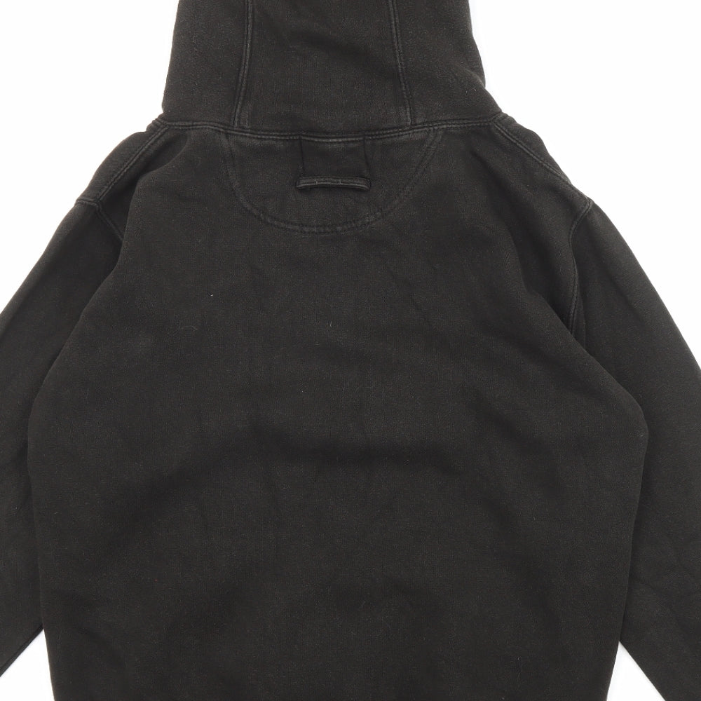 Mki Miyuki Zoku Mens Black Cotton Pullover Hoodie Size S