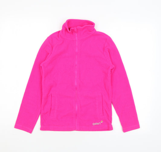 Gelert Girls Pink Basic Jacket Jacket Size 9-10 Years Zip