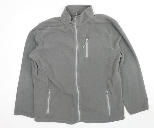 Workwear Mens Grey Jacket Size XL Zip