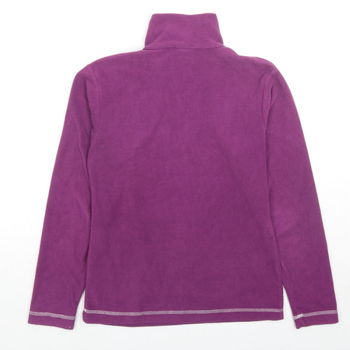 Campri Girls Purple Polyester Pullover Sweatshirt Size 13 Years Pullover