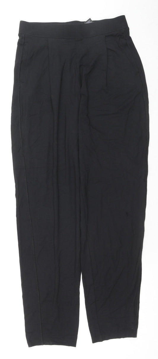 Marks and Spencer Womens Black Viscose Chino Leggings Size 8 L28 in