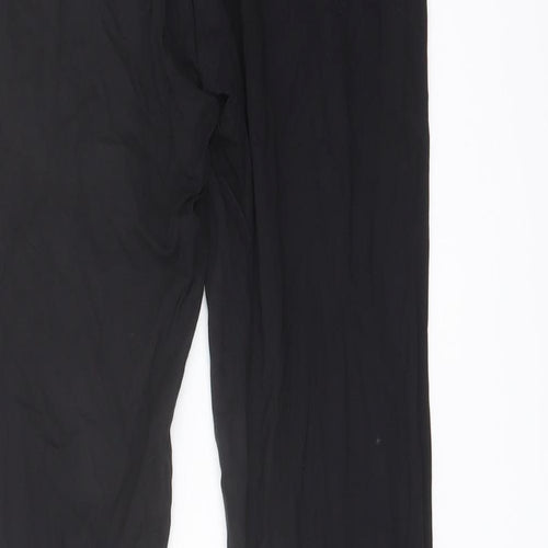 Marks and Spencer Womens Black Polyester Capri Leggings Size 10 L25 in