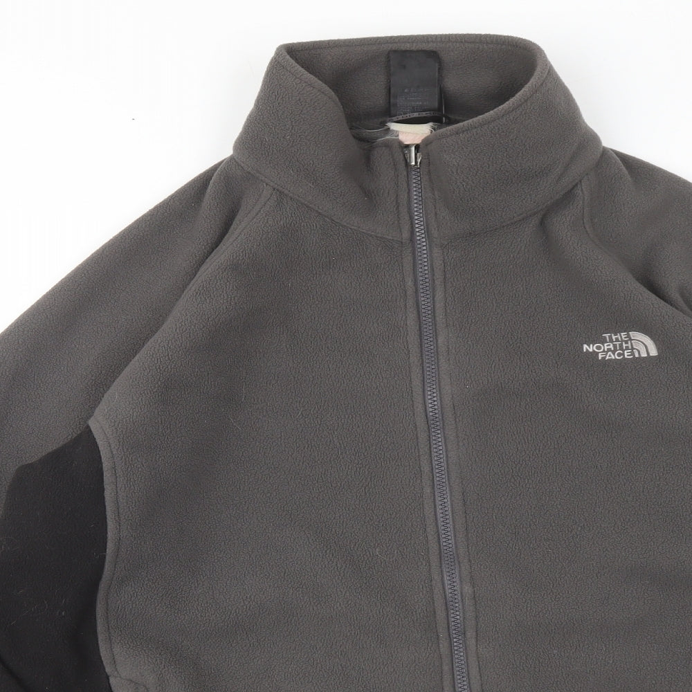 The North Face Mens Grey Jacket Size L Zip