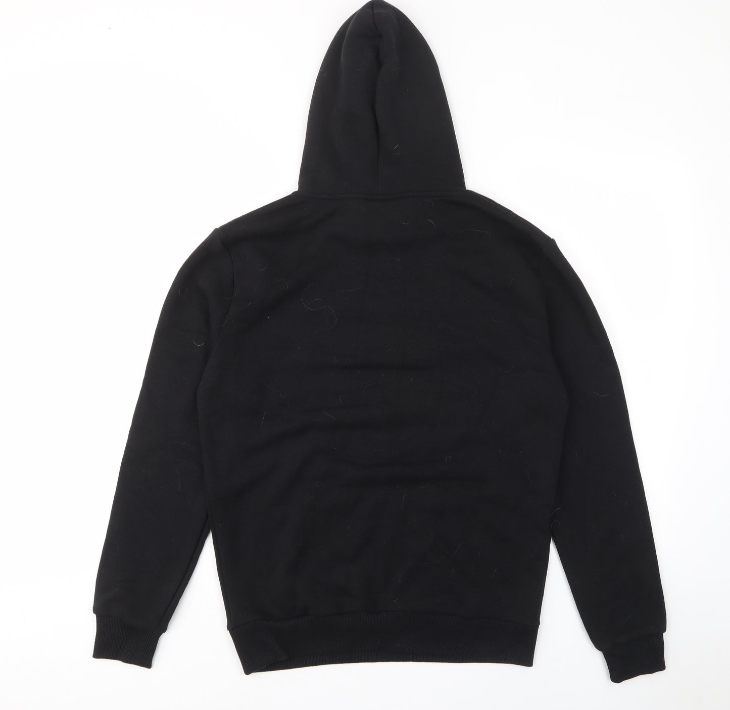 Closure Mens Black Camel Pullover Hoodie Size S - Pockets