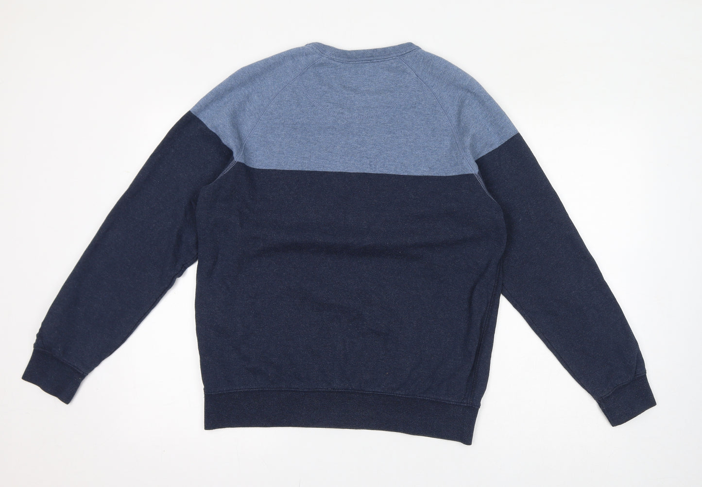 Fat Face Mens Blue Cotton Pullover Sweatshirt Size M