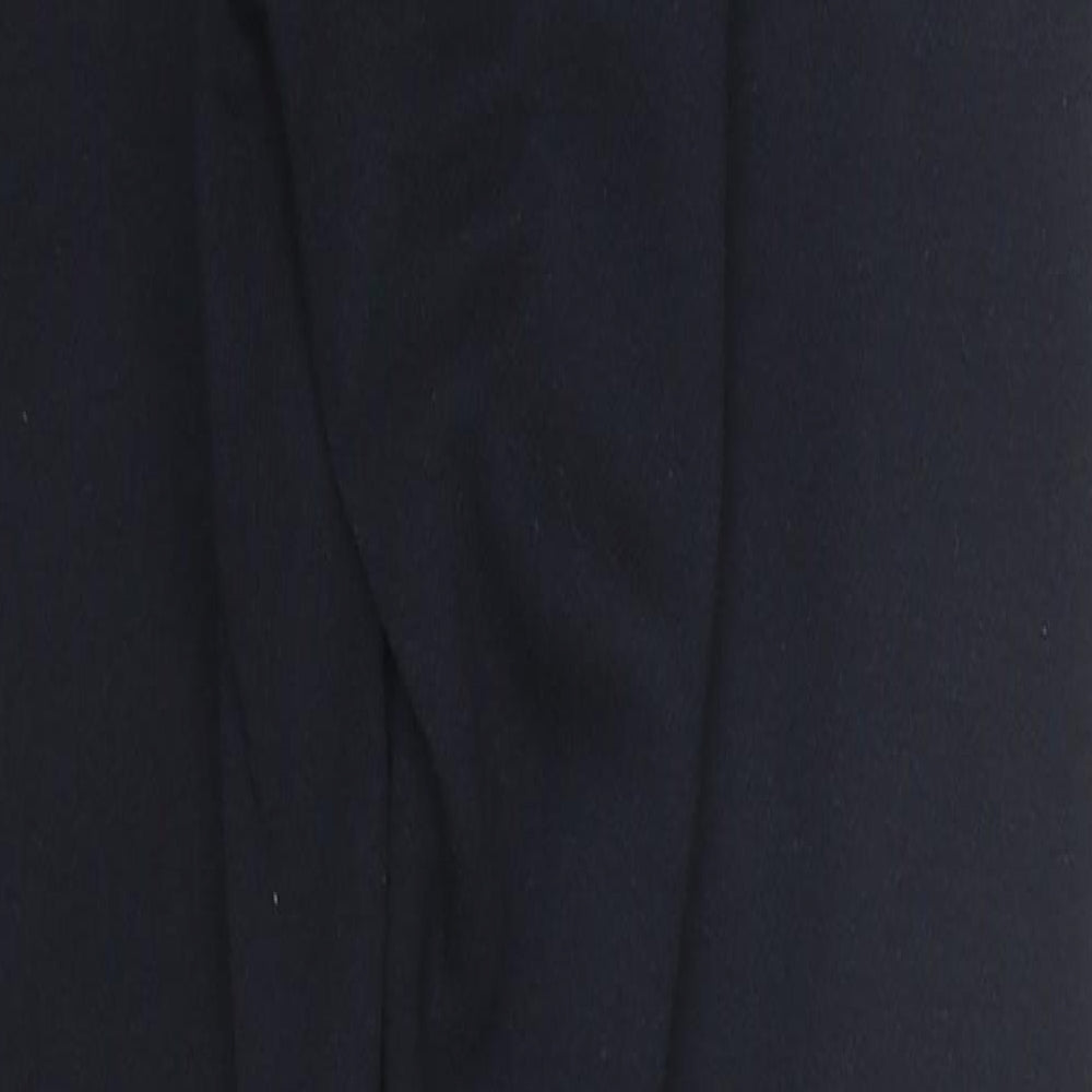 Marks and Spencer Womens Blue Polyester Pedal Pusher Leggings Size 8 L27 in - Thermal