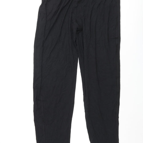 Marks and Spencer Womens Black Viscose Jogger Leggings Size 10 L28 in