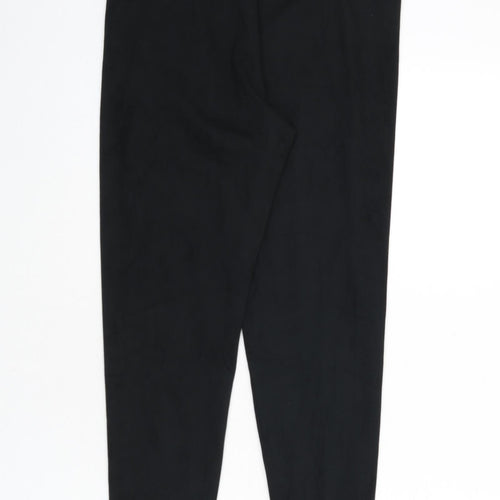 Marks and Spencer Womens Black Polyester Capri Leggings Size 10 L24 in