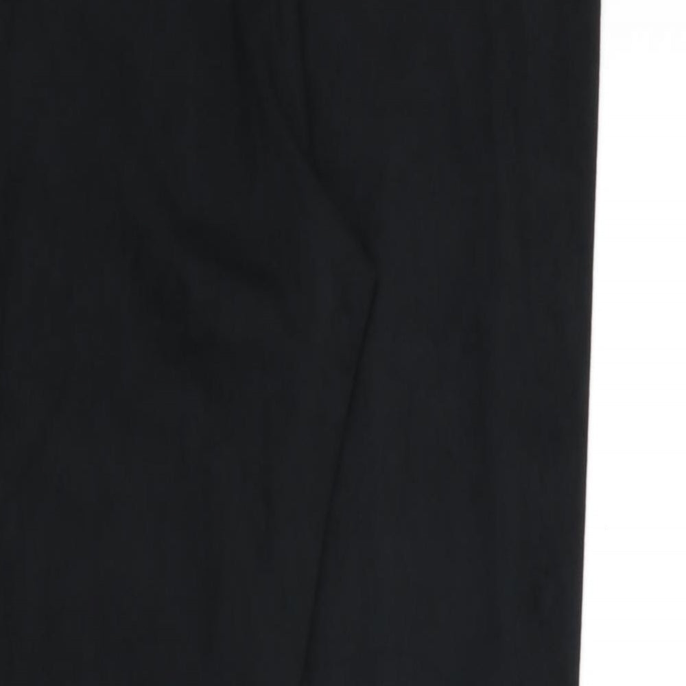 Marks and Spencer Womens Black Polyester Capri Leggings Size 10 L24 in