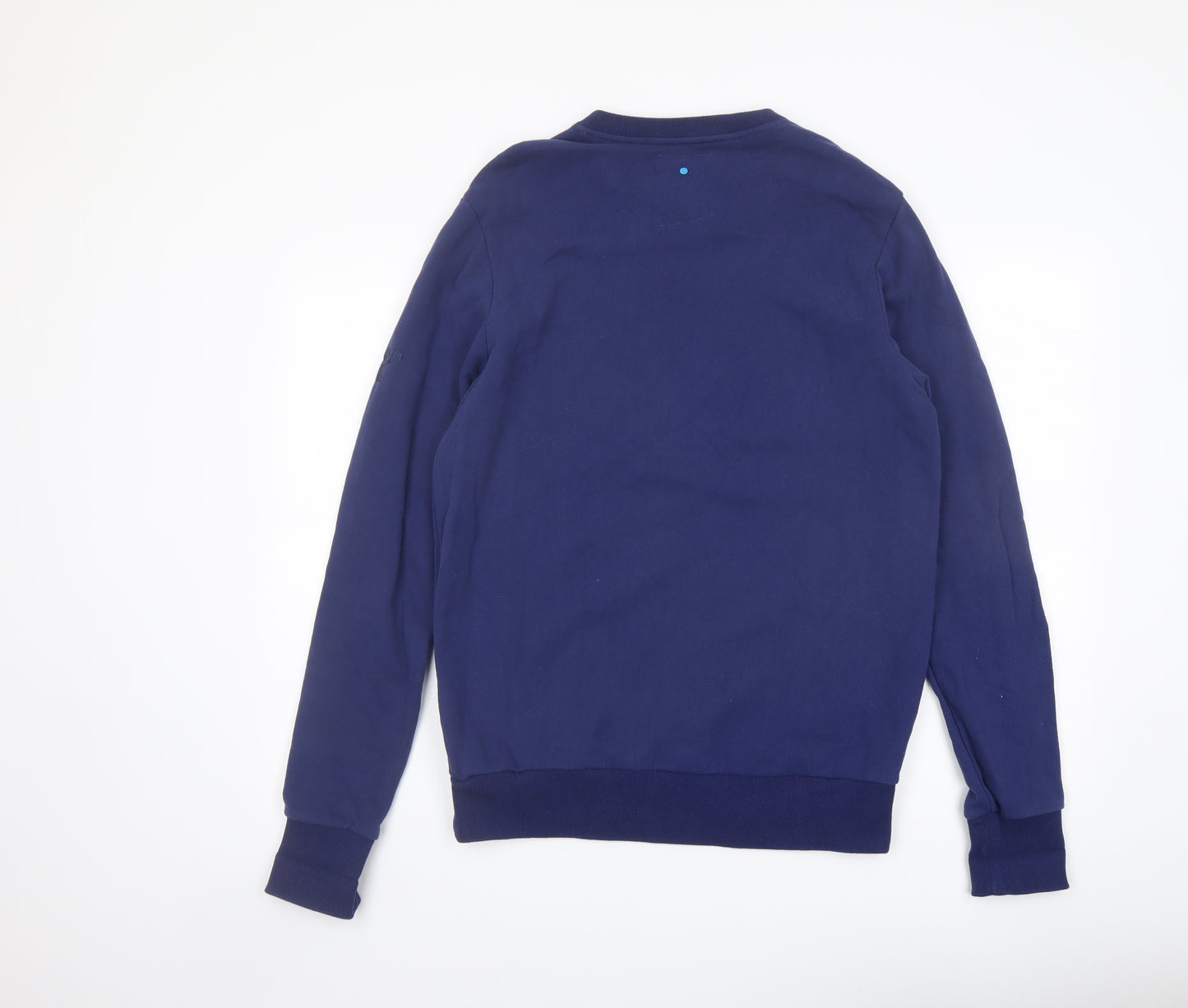 Boxfresh Mens Blue Cotton Pullover Sweatshirt Size M