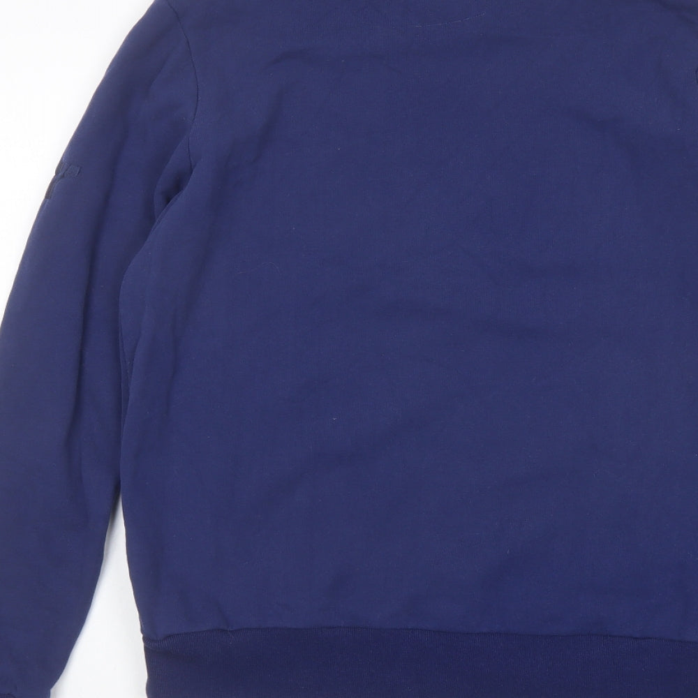 Boxfresh Mens Blue Cotton Pullover Sweatshirt Size M