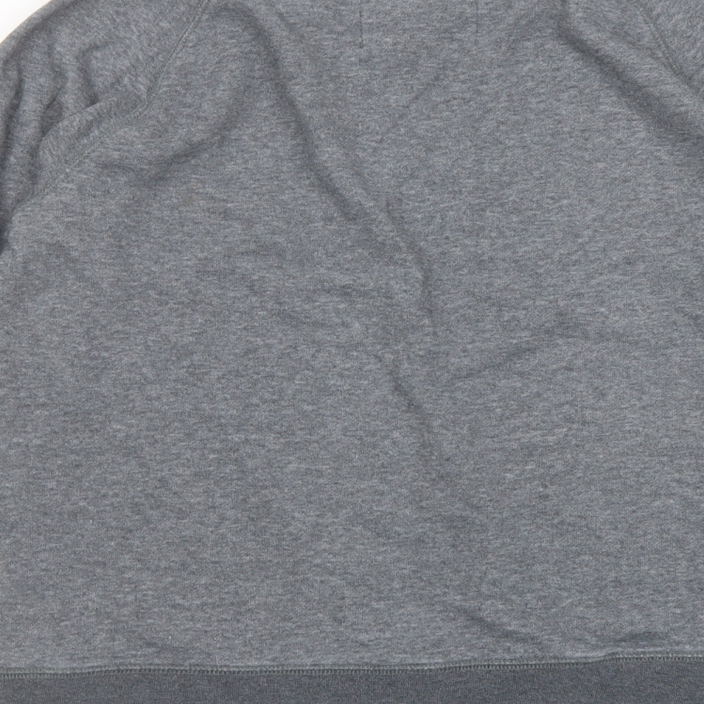 H&M Mens Grey Cotton Pullover Sweatshirt Size M