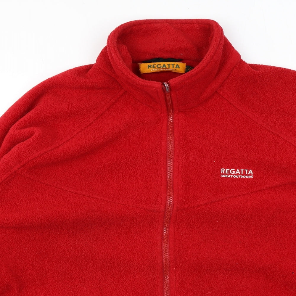 Regatta Mens Red Jacket Size L Zip