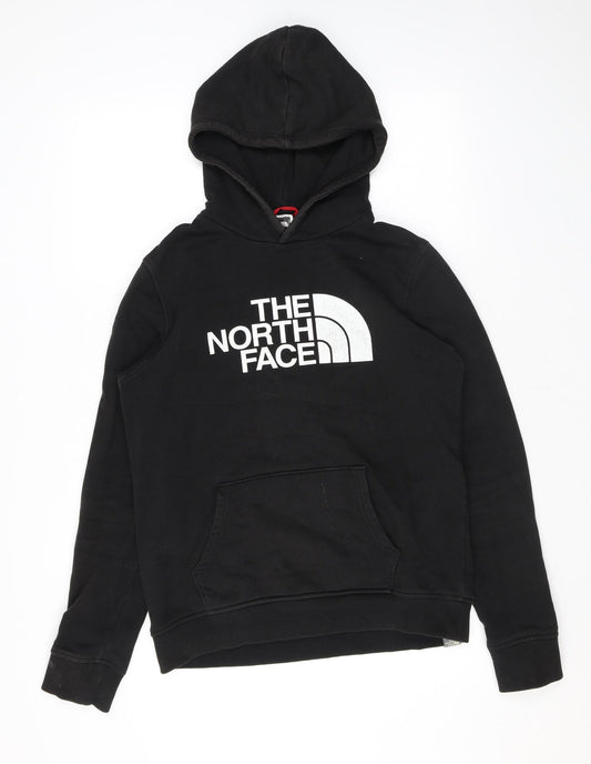 The North Face Mens Black Cotton Pullover Hoodie Size XL