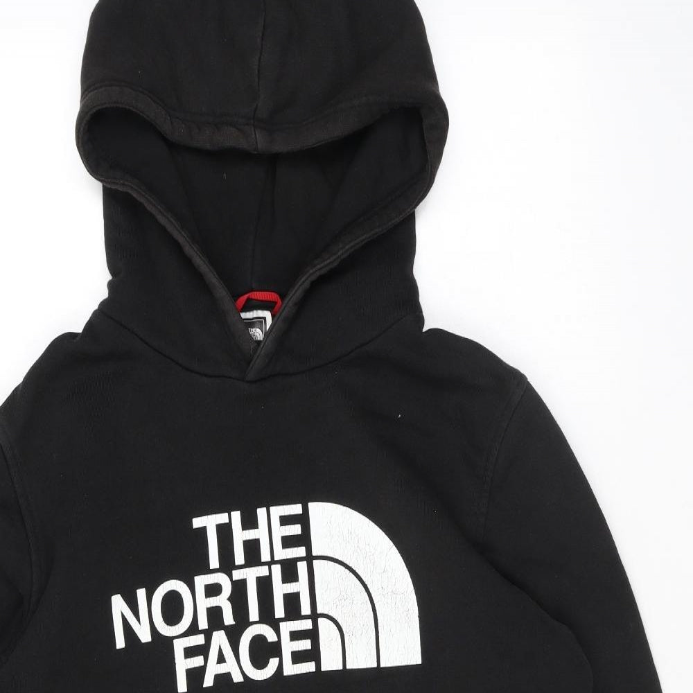 The North Face Mens Black Cotton Pullover Hoodie Size XL