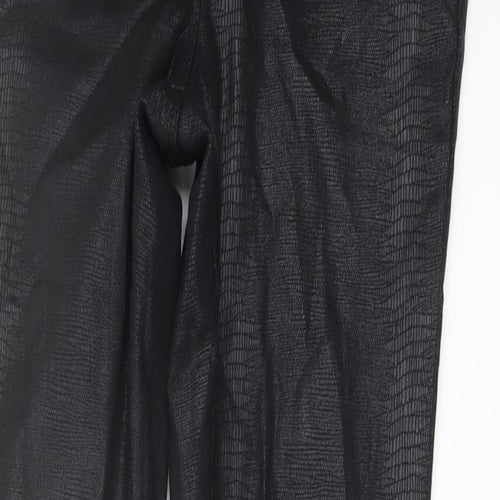 NEXT Womens Black Cotton Jegging Leggings Size 10 L29 in