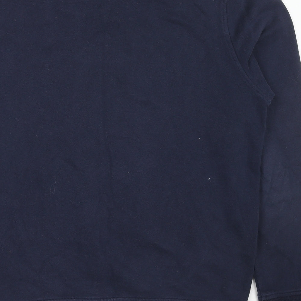 Gap Mens Blue Cotton Pullover Sweatshirt Size M