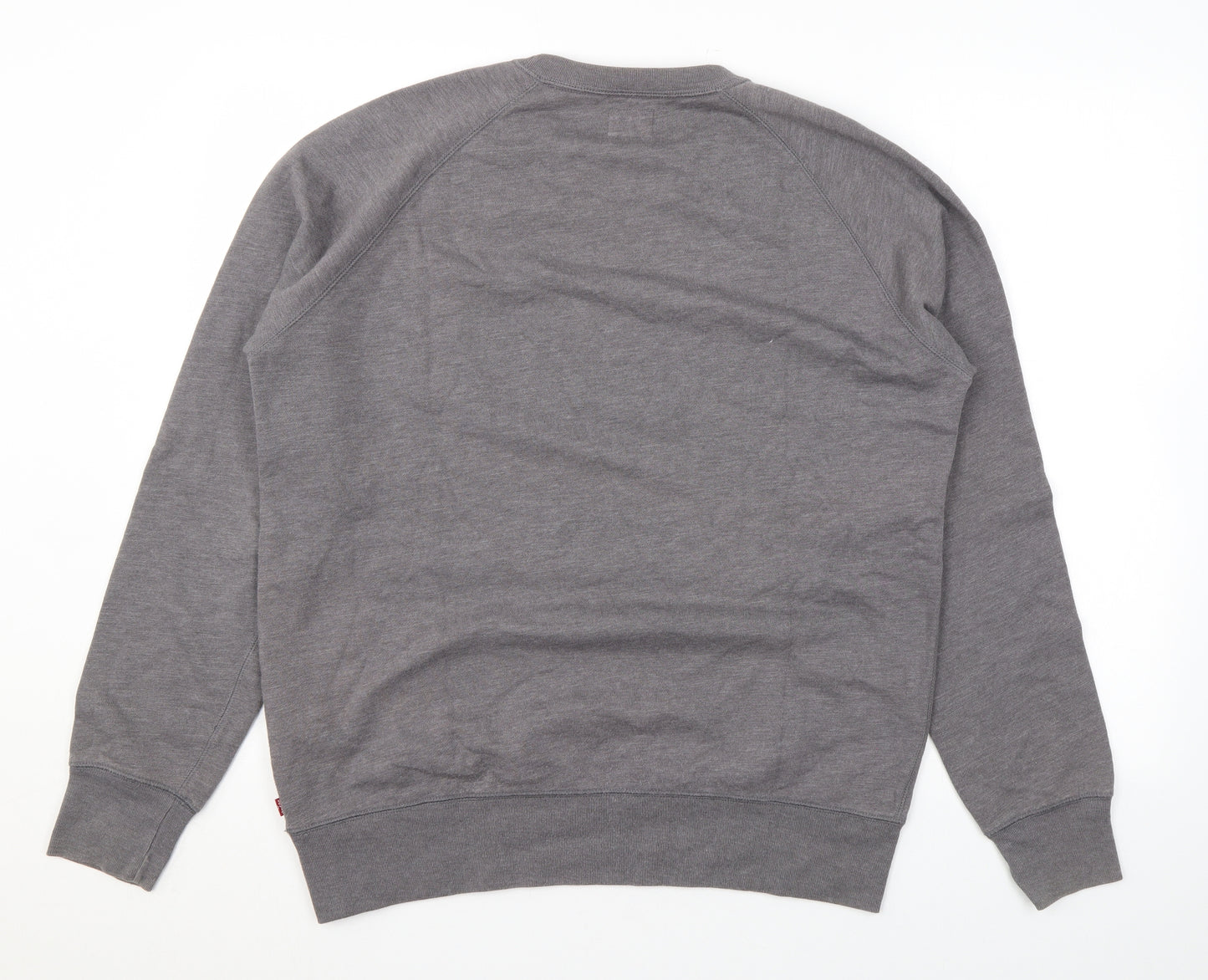 Levi's Mens Grey Cotton Pullover Sweatshirt Size M