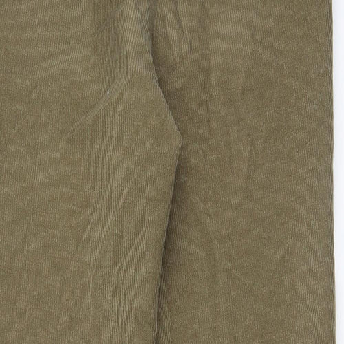 Meyer Mens Brown Polyester Trousers Size 36 in L30 in Regular Zip - Pockets