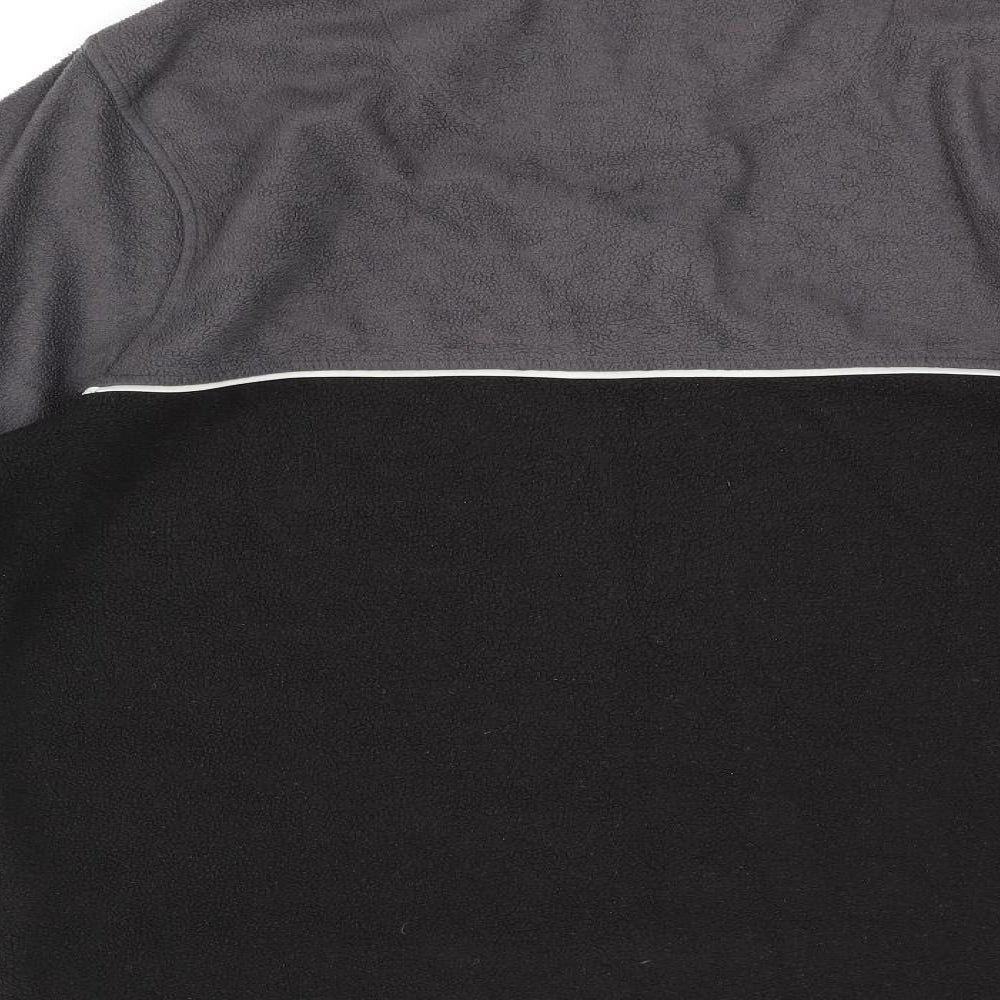 Cutting Edge Mens Black Polyester Pullover Sweatshirt Size M