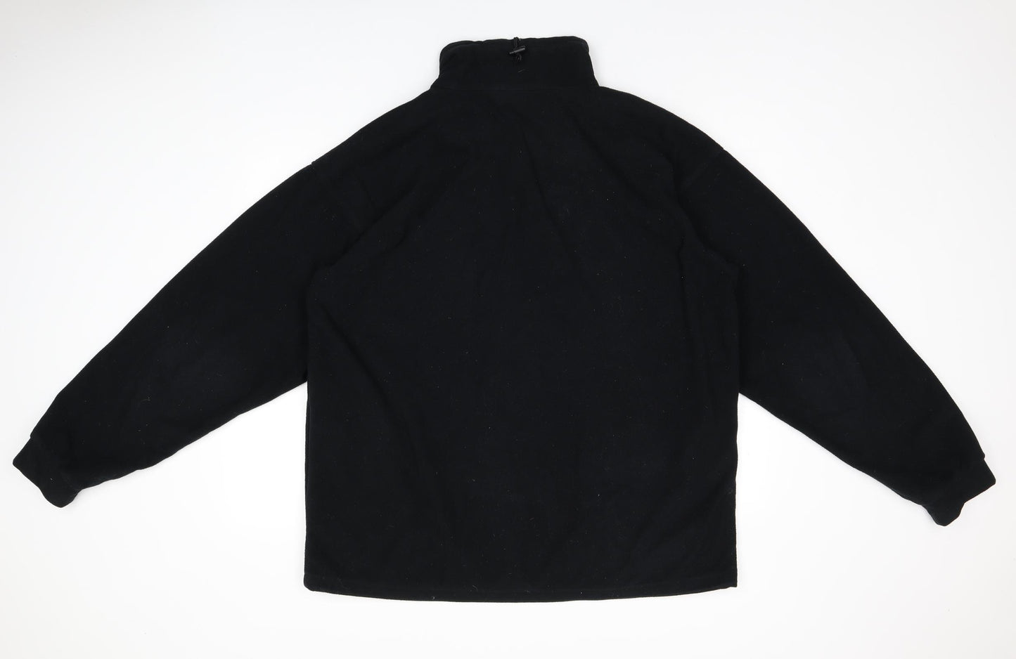 Paddy Pallin Mens Black Polyester Full Zip Sweatshirt Size XL