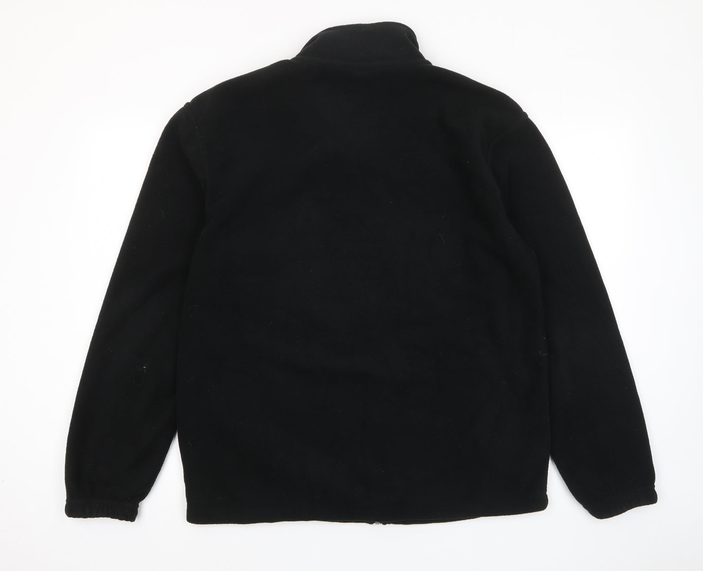 Uneek Mens Black Jacket Size L Zip - Pockets