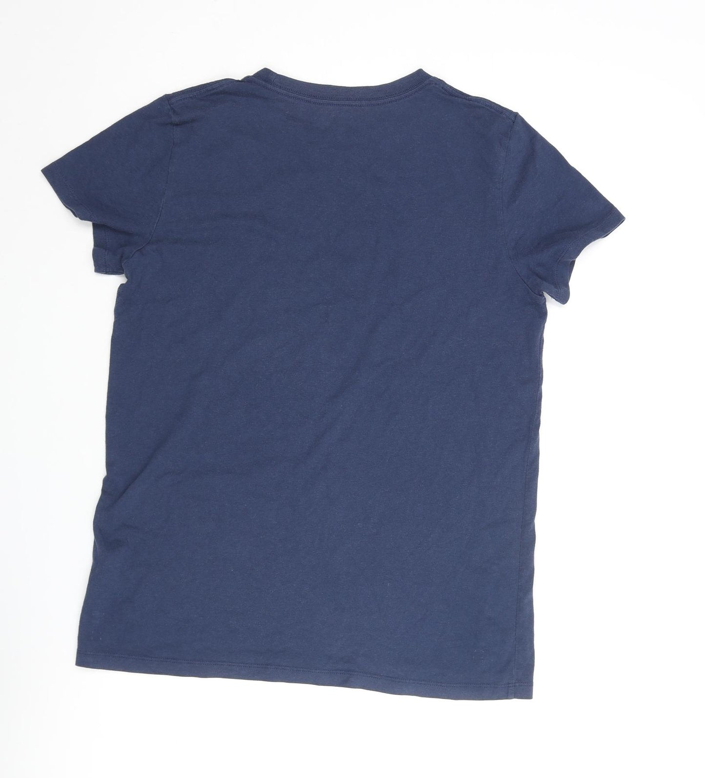 Under armour Mens Blue Cotton T-Shirt Size M Round Neck - New York Logo